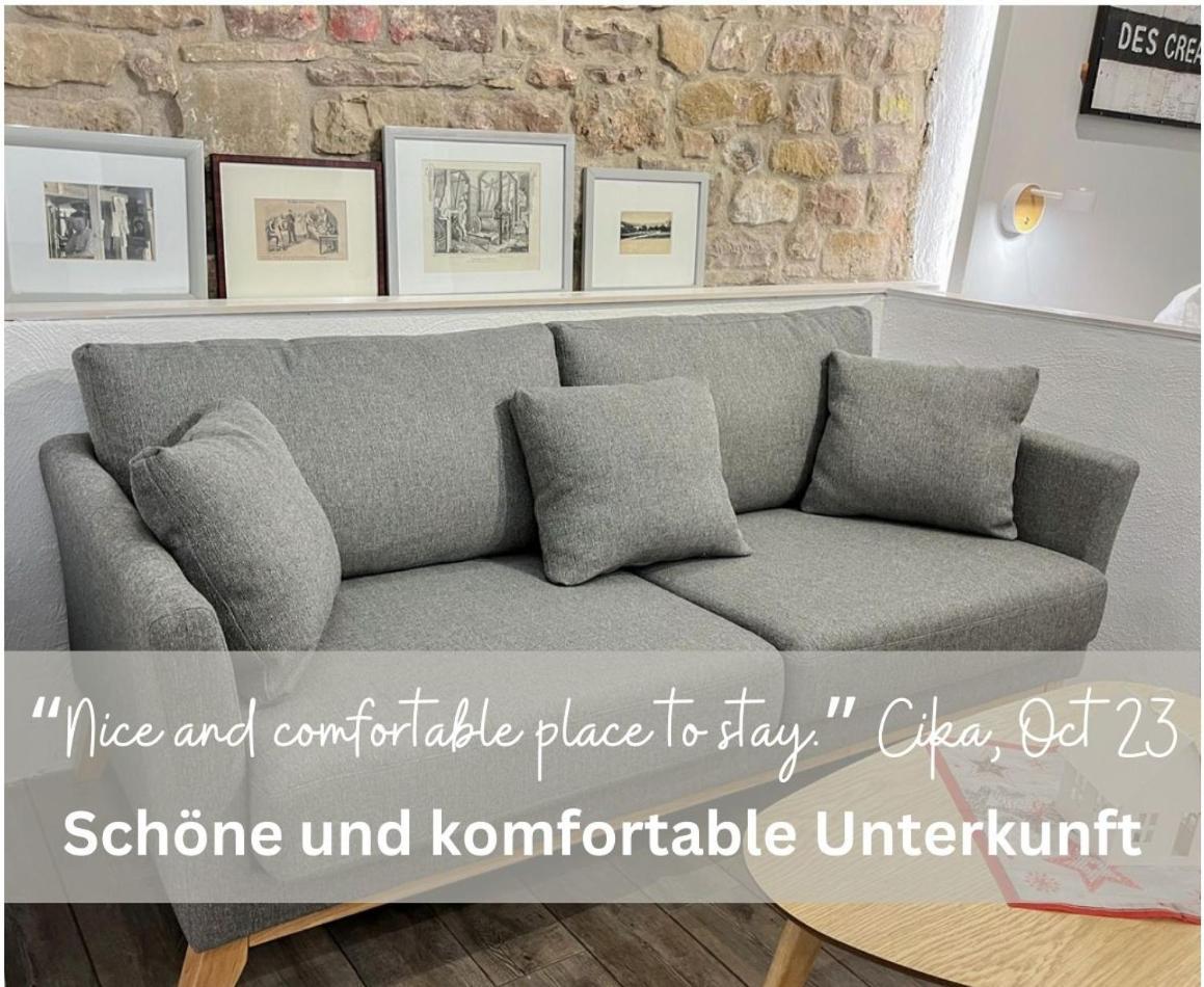 Living-In-History: Historischer Charme Und Design Dudeldorf Bagian luar foto